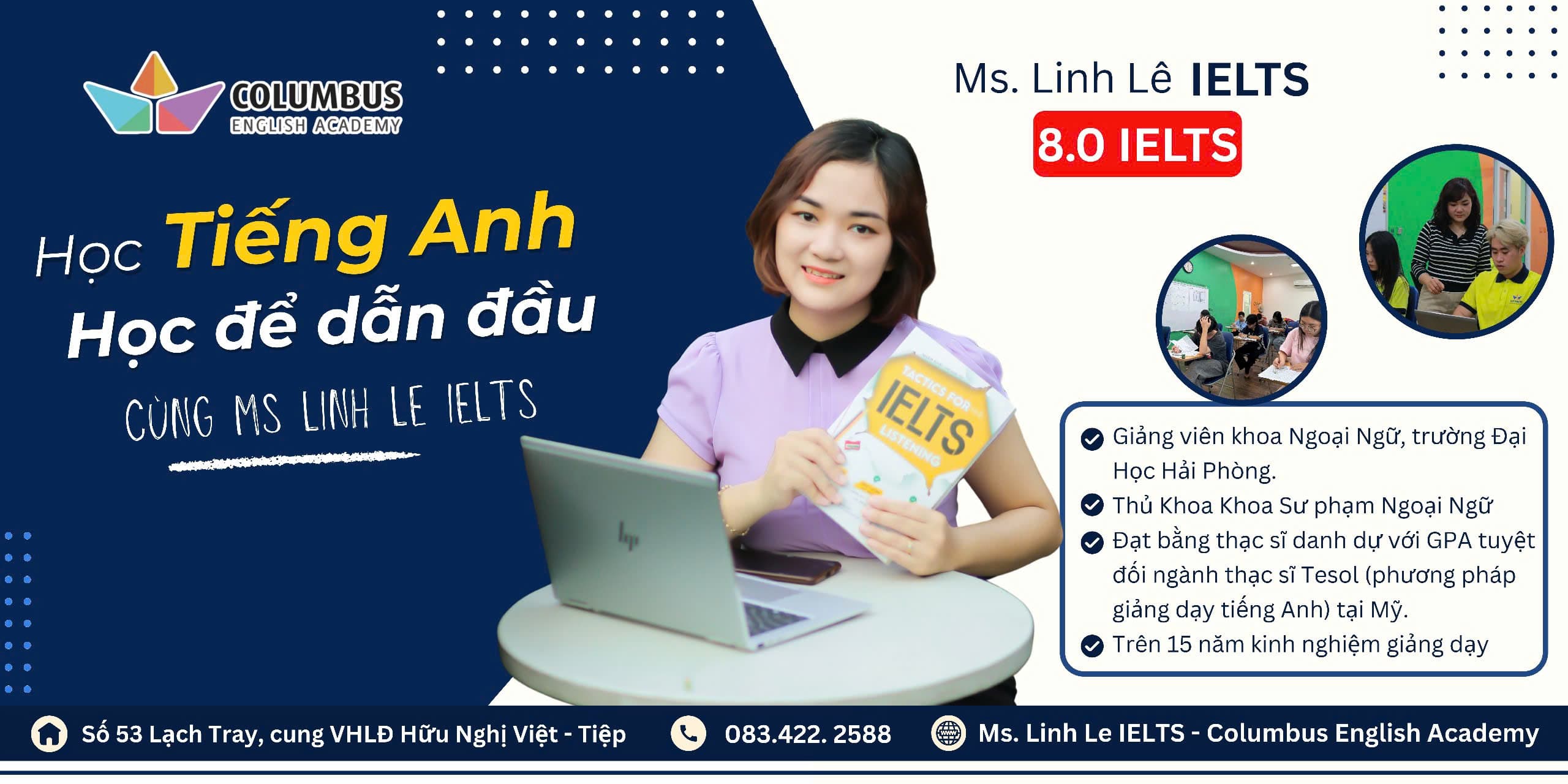 Ms. Linh Lê IELTS đồng hành cùng WELE